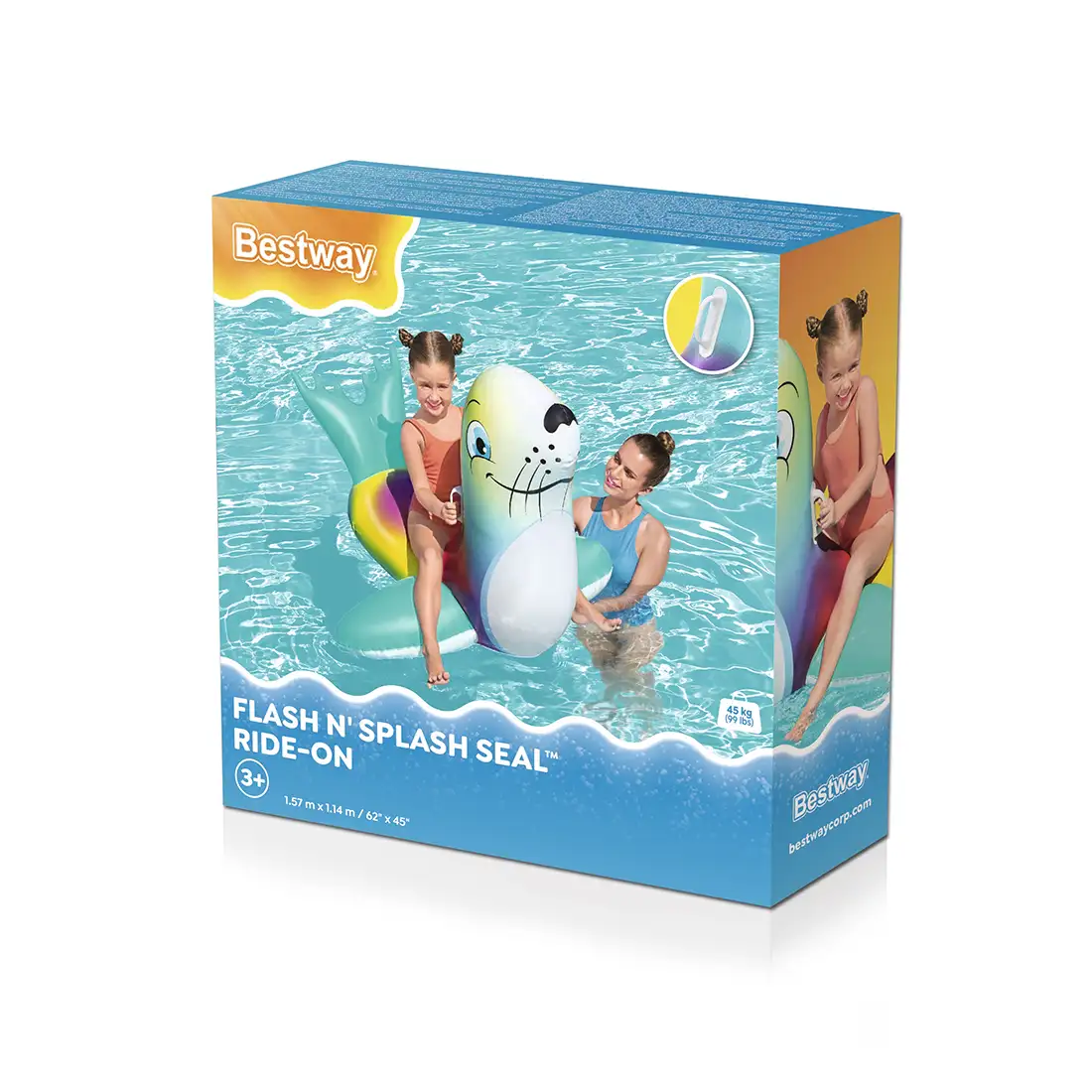Надувная игрушка Bestway 41479 в форме морского котика для плавания  - фото 3