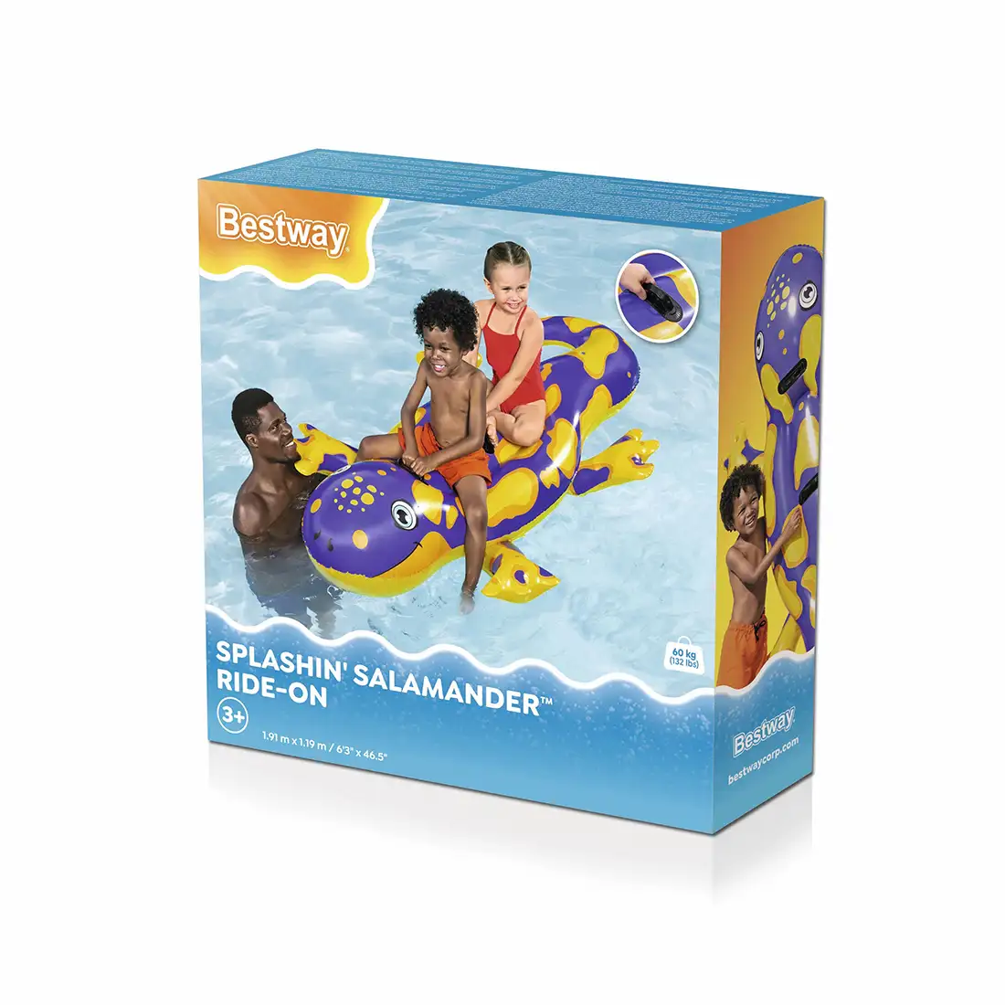 Надувная игрушка Bestway 41502 в форме саламандры для плавания  - фото 3