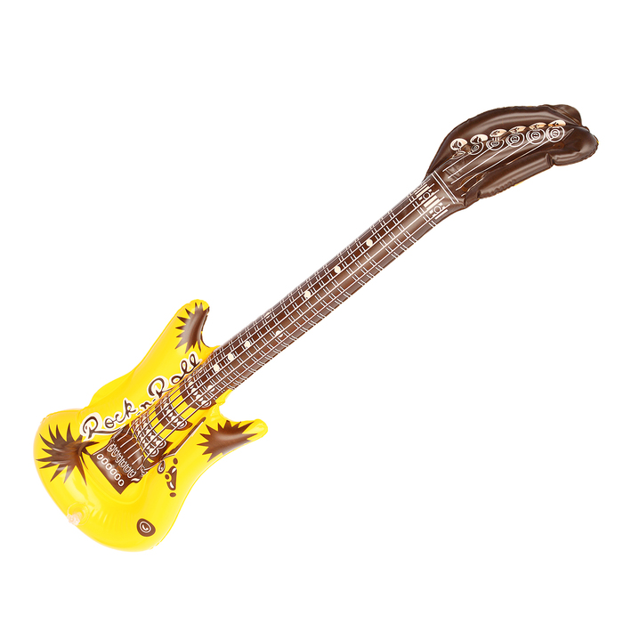 Игрушка надувная "Гитара", 50 см, цвета микс 