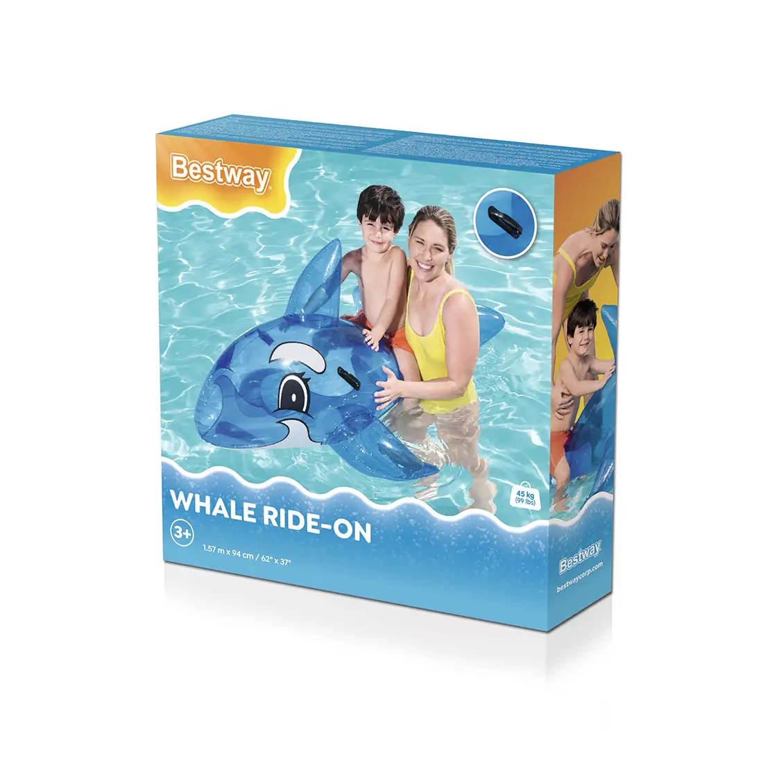 Надувная игрушка Bestway 41037 в виде дельфина для плавания  - фото 2