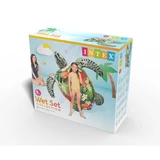 Надувная игрушка Intex 57555NP в форме черепахи для плавания  - фото 3