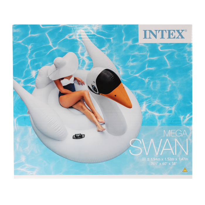 Игрушка для плавания «Лебедь», 194х152х147 см 56287EU INTEX 