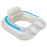 Шезлонг надувной для отдыха на воде,цвета МИКС  - фото 2