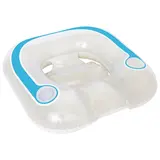 Шезлонг надувной для отдыха на воде,цвета МИКС  - фото 3