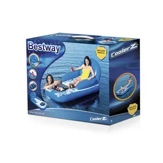 Пляжный шезлонг для отдыха на воде Bestway 43130