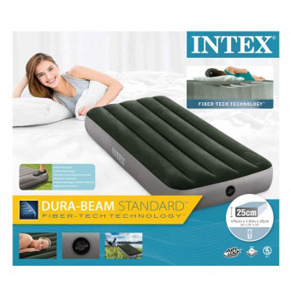 Матрас надувной INTEX 64760 Dura-Beam Downy Airbed