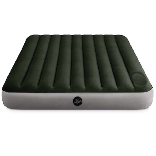 Матрас надувной Intex Dura-Beam Downy Airbed (64763) зелёный - фото 2