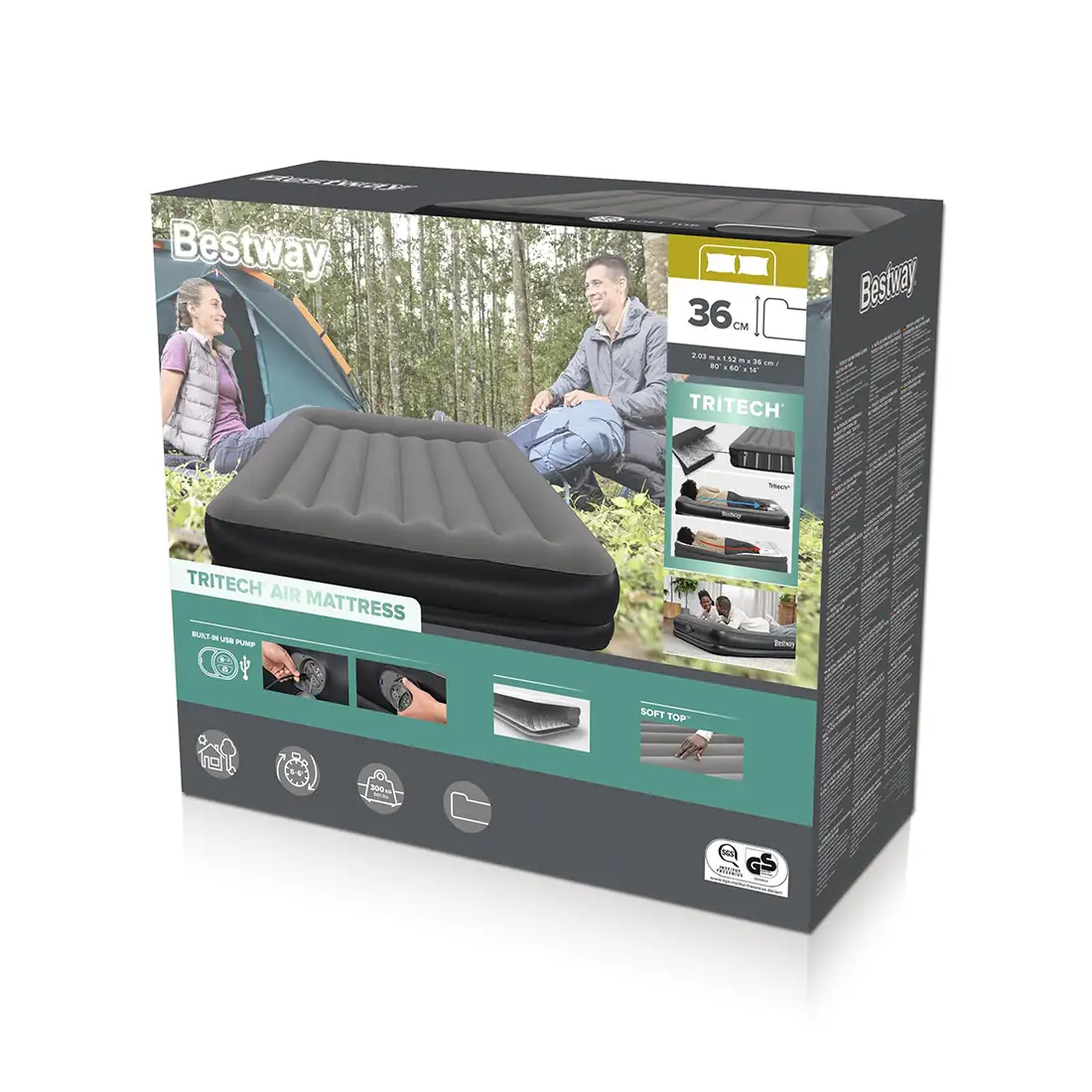 Матрас надувной Bestway 671BU 671BU