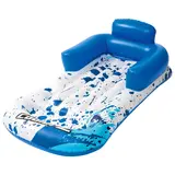 Матрас-шезлонг для плавания «Голубая лагуна» 161*84 см 