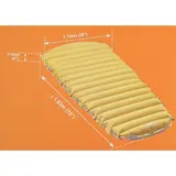 Матрас надувной туристический, 76х183х10 см 68708 INTEX  - фото 3