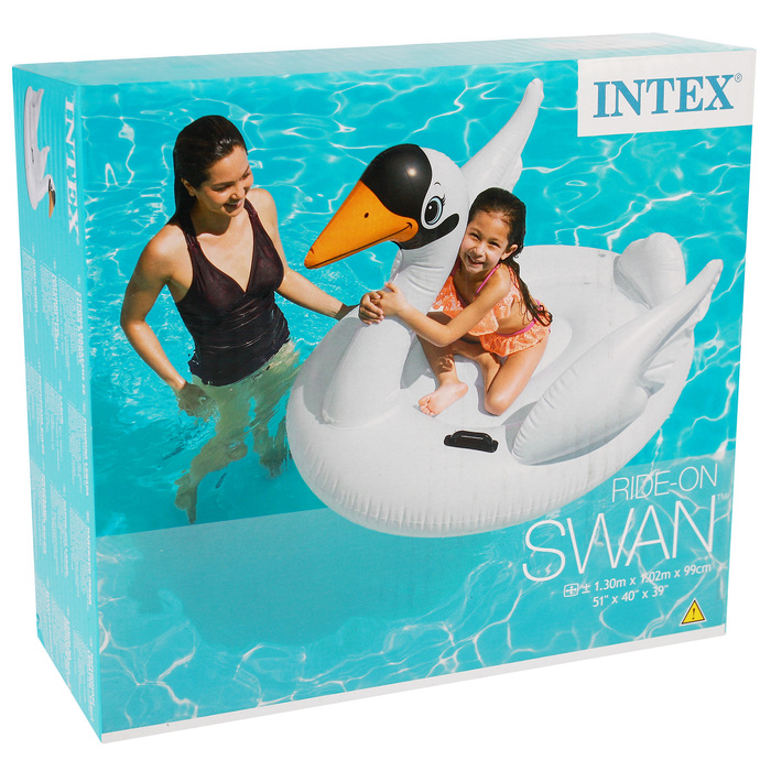 Игрушка для плавания «Лебедь», 130х102х99 см, от 3 лет 57557NP INTEX 
