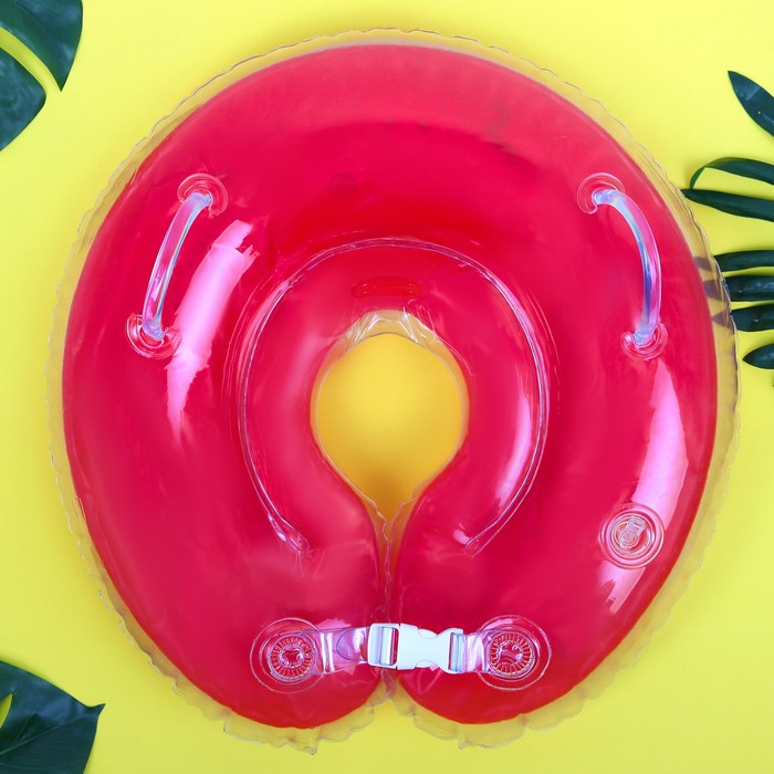 Детский набор для купания «Весело купаться», 2 предмета: круг + термометр 