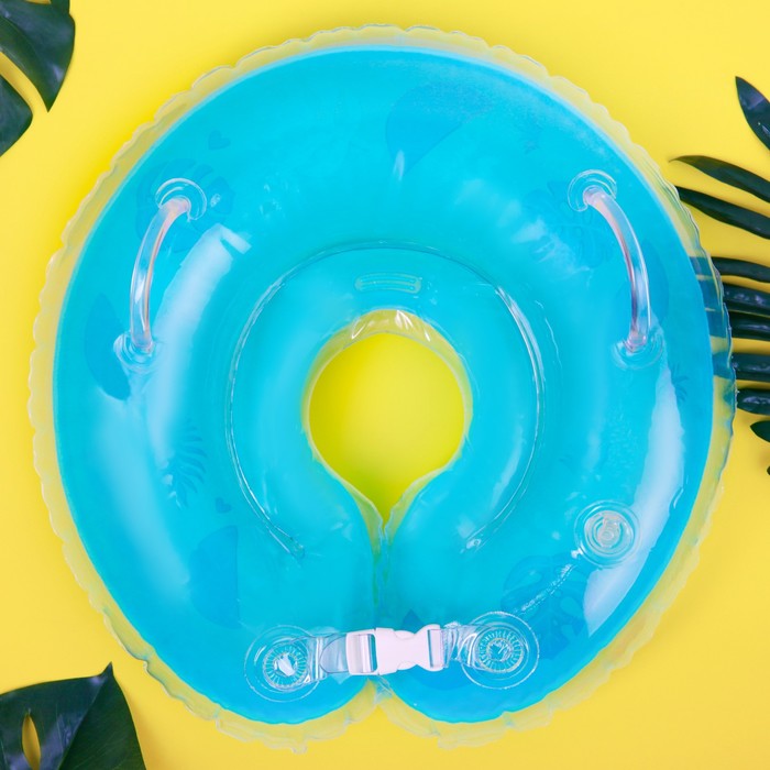 Детский набор для купания «Я люблю купаться», 2 предмета: круг + термометр 