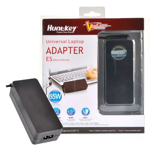 HuntKey ноутбук қуат көзі 65ES UltraEdition 65W MAX (HKA06519533-8J)