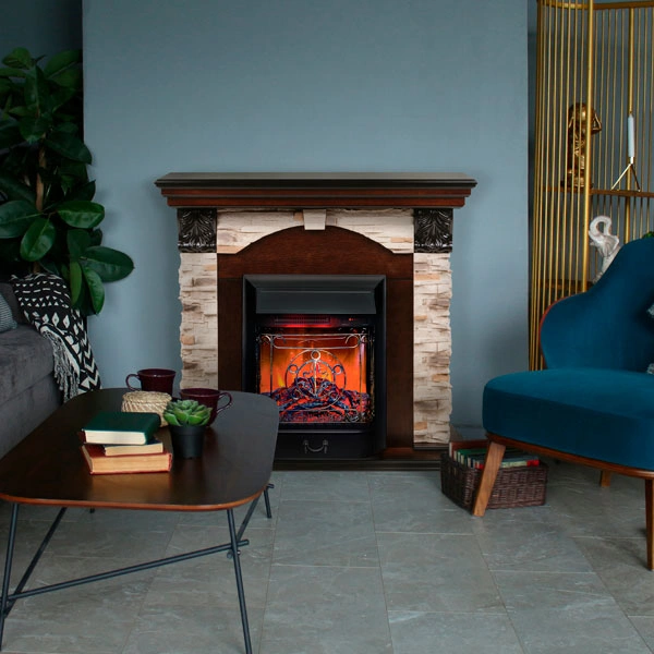 Каминокомплект RealFlame Dublin Rock STD/EUG/24 AO +Majestic BL - фото 2