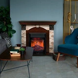 Каминокомплект RealFlame Dublin Rock STD/EUG/24 AO +Majestic BL - фото 2