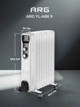 Обогреватель масляный ARG YL-A86 9 - фото 4