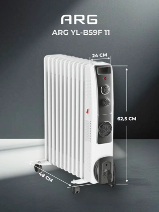 Обогреватель масляный ARG YL-B59F 11 - фото 4