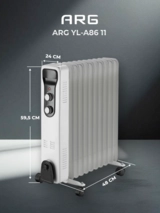 Обогреватель масляный ARG YL-A86 11 - фото 4