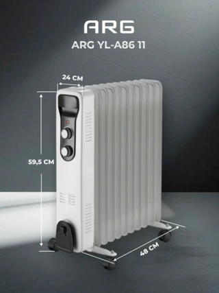 Обогреватель масляный ARG YL-A86 11 - фото 4