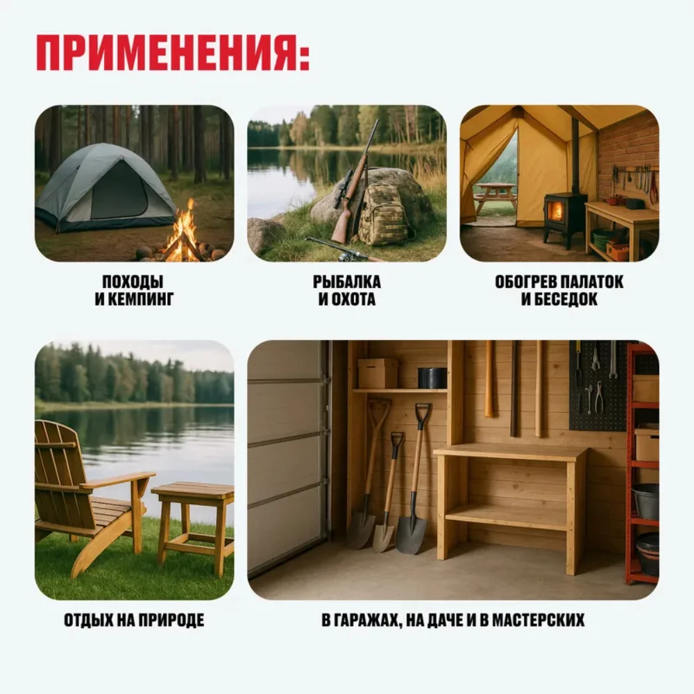 Портативный газовый обогреватель ALTECO PH 2 ECO - фото 8