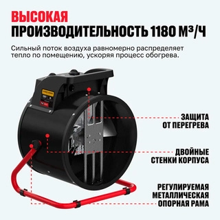 ALTECO жылытқышы TVC 9000 - фото 4