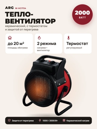 Тепловентилятор Acron W-HC1724 - фото 2