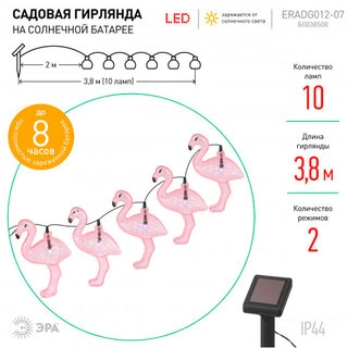 Садовый светильник ЭРА ERADG012-07