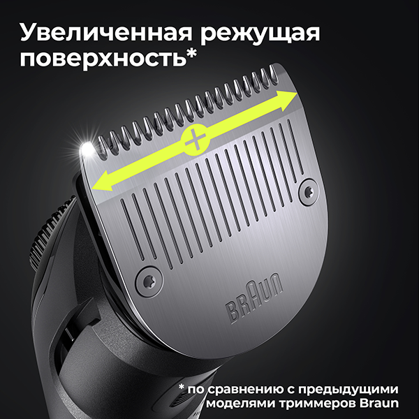 Триммер Braun BT7320 + Бритва Gillette для бороды и усов