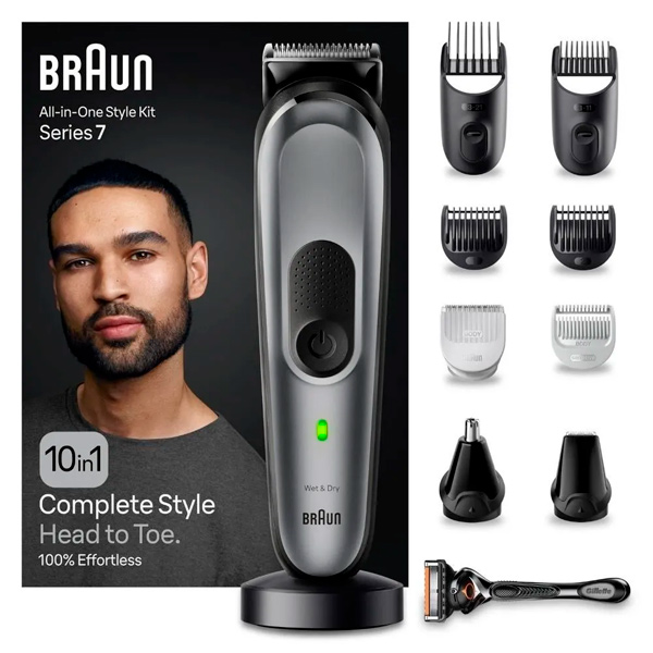 Электрический триммер Braun MGK7420 BLK