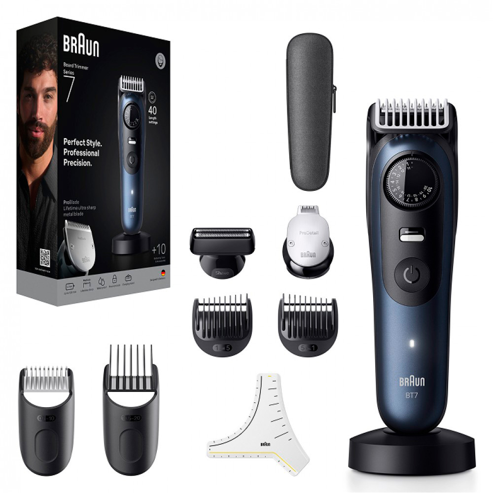 Braun триммері сақал мен мұрт үшін BT7540 - фото 2