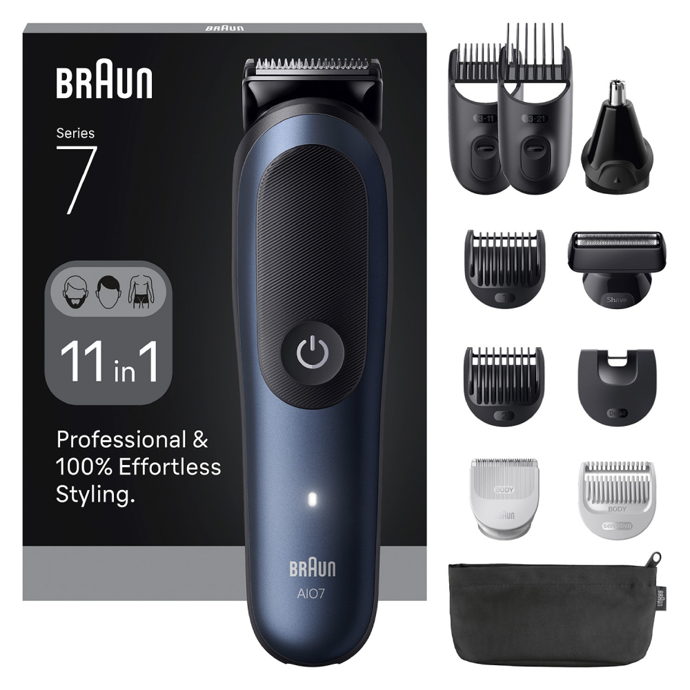 Braun сақалға, шашқа және денеге арналған триммері AIO7540 - фото 2