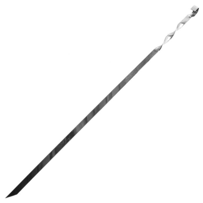 Шампур прямой, толщина 1,5 мм, размер 41 х 1 см 