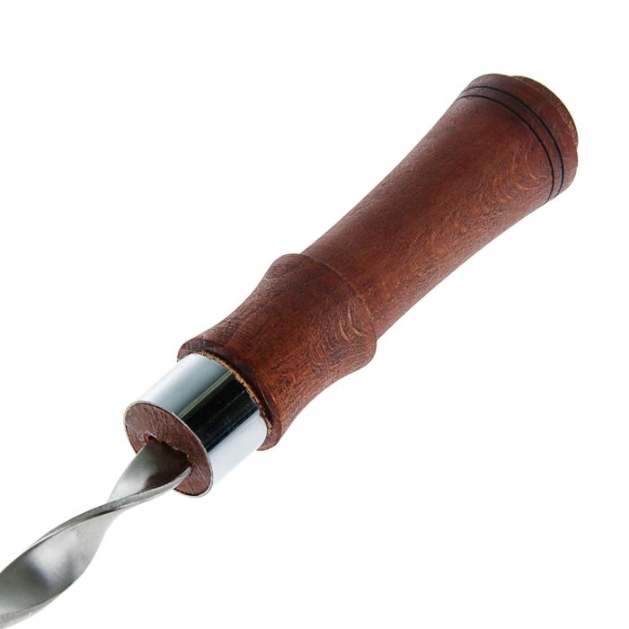 Шампур с деревянной ручкой, 57 см 