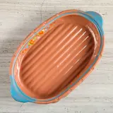 Поддон-гриль для пикника, 45 х 25 х 10 см, терракот 