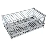 Коптильня с гидрозатвором 44 л, 50х30х30 см  - фото 3