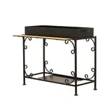 Мангал профессиональный упрощённый, сталь 4 мм 