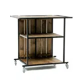 Стол с полками 59-259 летняя кухня 