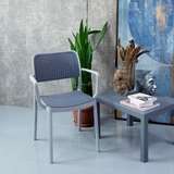 Кресло Air Wood Р6056 Dark Gray (7шт) - фото 4