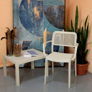 Кресло Air Wood Р6057 Mono Beige (7шт) - фото 6