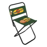 Стул складной со спинкой "Вон сколько места" 