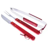 Набор для барбекю: нож, щипцы, вилка  - фото 2