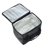 Термосумка TORSO, 27х19х20 см, черная 