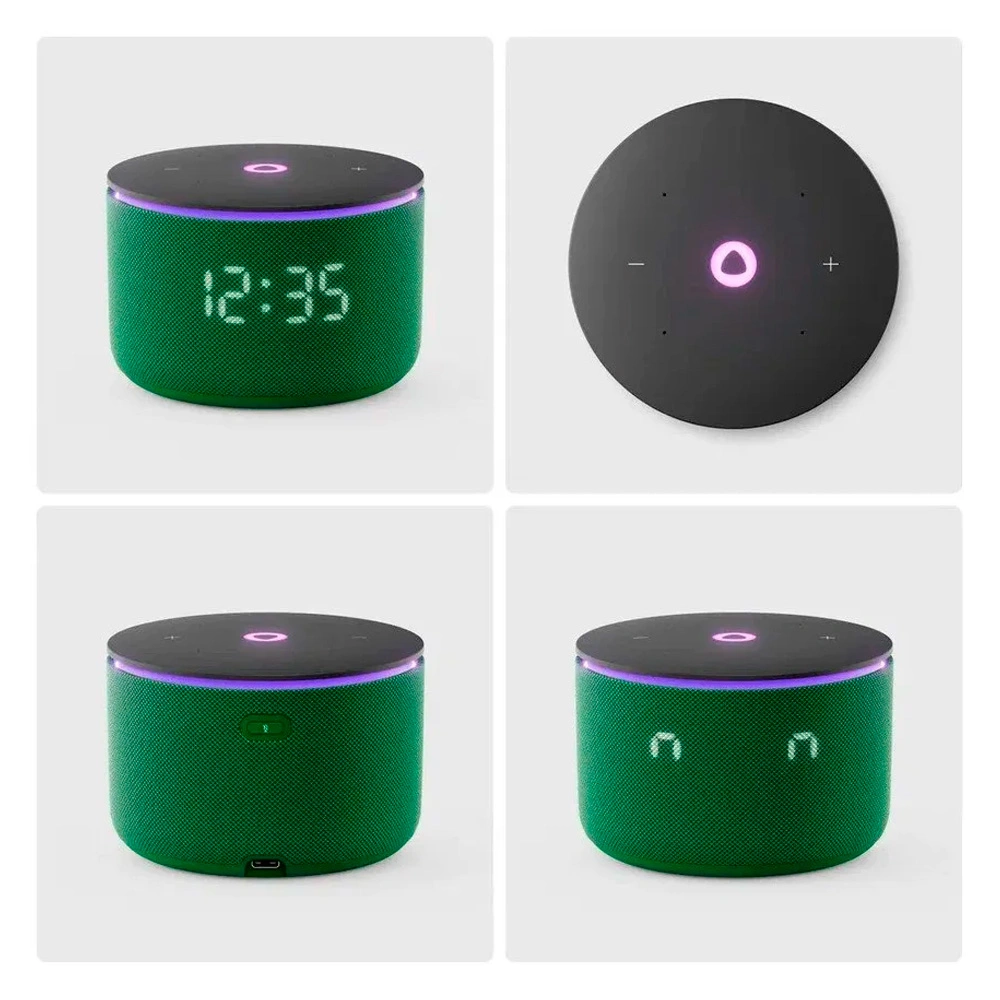 Умная колонка Яндекс Станция Мини 3 Про Green (YNDX-00059) - фото 2