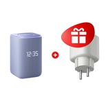 Жиынтық Умная колонка Яндекс Станция 3 с Zigbee Purple (YNDX-00060) + Умная розетка Яндекс Matter (YNDX-00540WHT) 