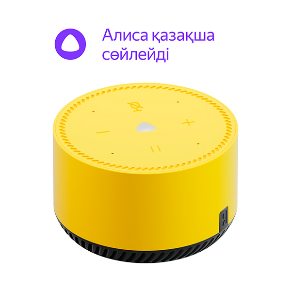 Яндекс smart бағанасы Станция Лайт YNDX-00025 Yellow Яндекс smart бағанасы Станция Лайт YNDX-00025 Yellow