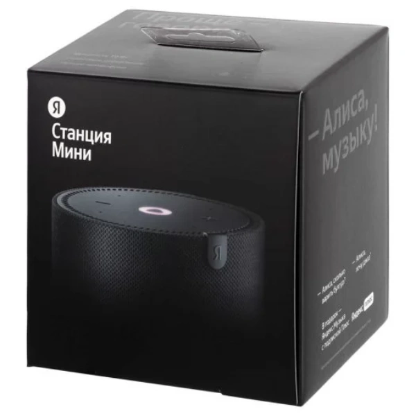 Яндекс smart бағанасы Мини YNDX-00021 Black - фото 5