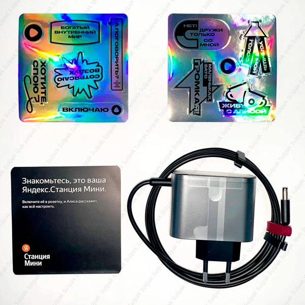 Smart колонка Яндекс Мини Gray (YNDX-00021) - фото 4