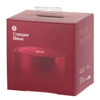 Smart колонка Яндекс Мини Red (YNDX-00021) - фото 5
