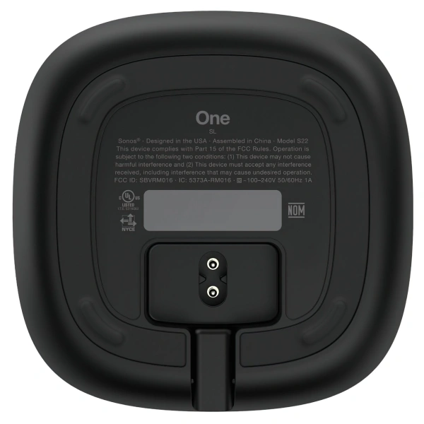 Акустическая система Sonos One SL Black (ONESLEU1BLK) - фото 5